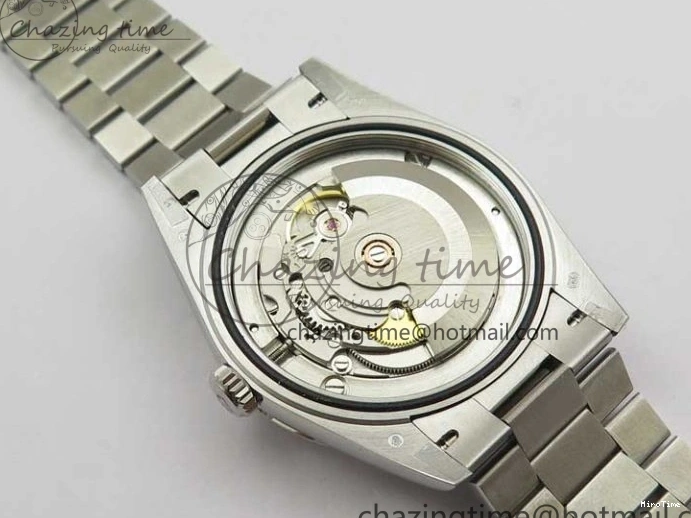 MiroTime 0307 Neat Day-Date 40mm 228239 BP New Dial Version 904 SS RG Stick Markers Dial on SS President Bracelet A 2819